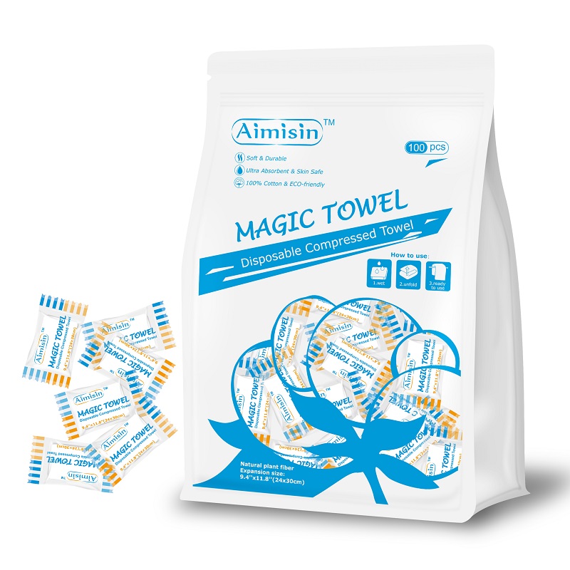 Custom Compressed Cotton Towel