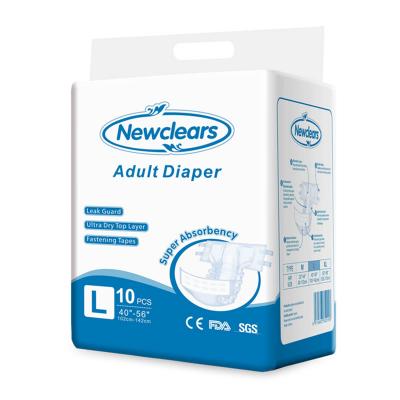 Pañales desechables de polietileno PPbabyClear NCAD-01 para adultos