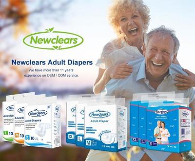 Pañales desechables para adultos al por mayor de fábrica OEM
