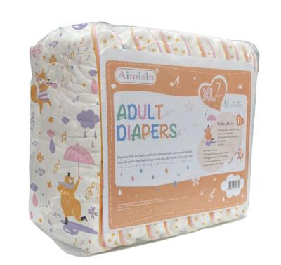 Pañal para adultos ultra grueso con dibujos animados OEM
