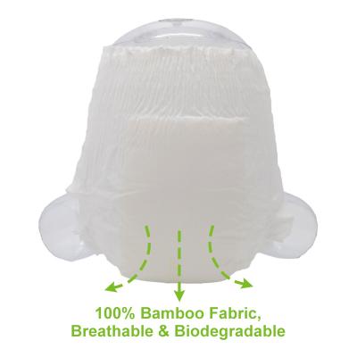 Pañales desechables de bambú ecológicos de tendencia 2022 para bebés
