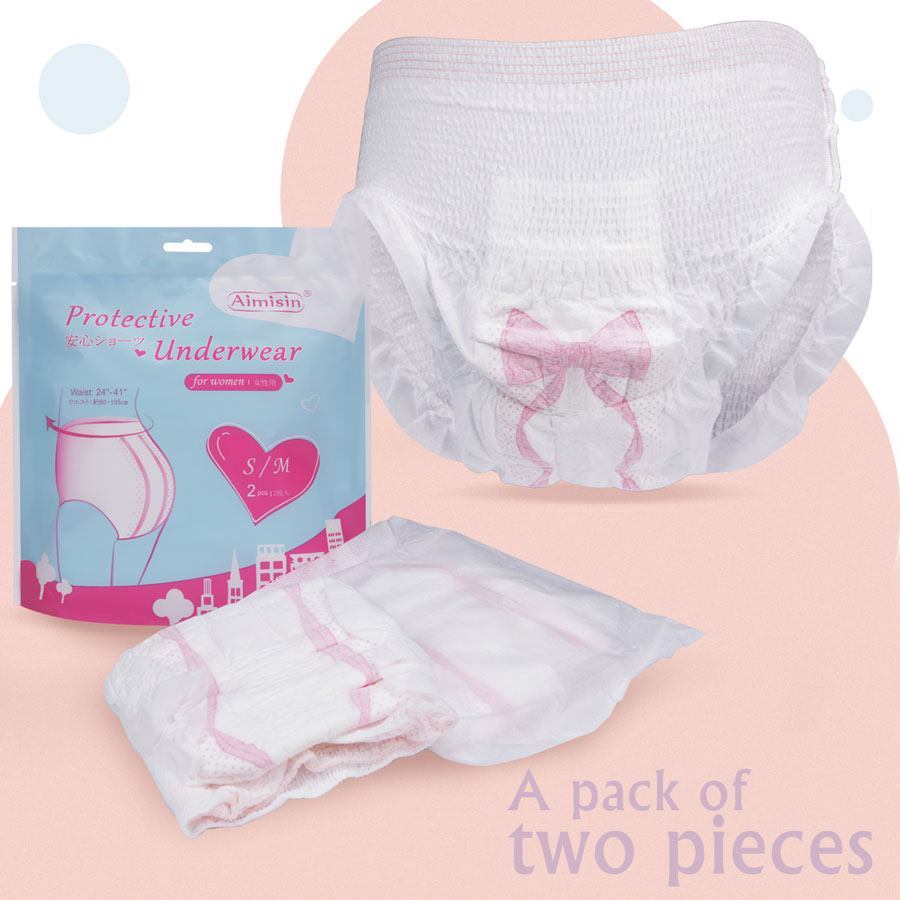 Uso correcto y selección de ropa interior protectora menstrual desechable
