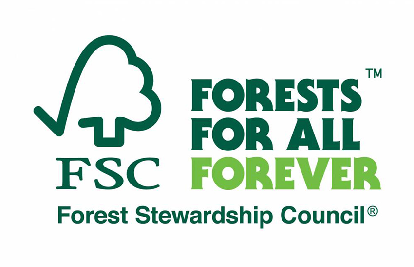 Mejor elección de materiales: pulpa de madera FSC
